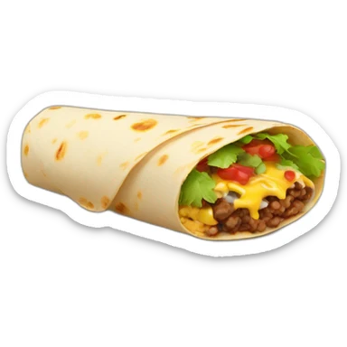 burrito sticker