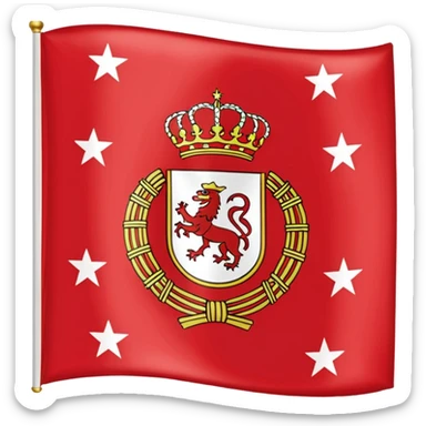 La bandera de la Comunidad de Madrid sticker