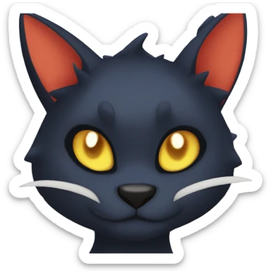 Night Fury Torracat Fakemon sticker