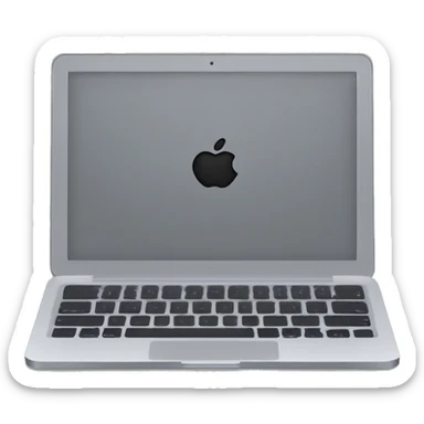 grey macbook sticker