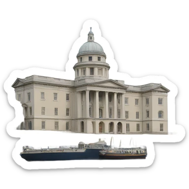 Greenwich naval college  sticker