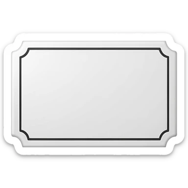 generate me a ticket png sticker