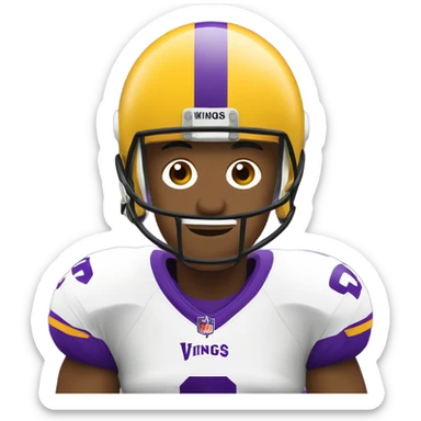 minnesota vikings win sticker