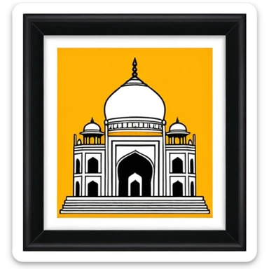 Delhi darbar sticker