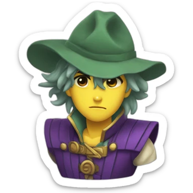 Jojo bizarre adventur sticker