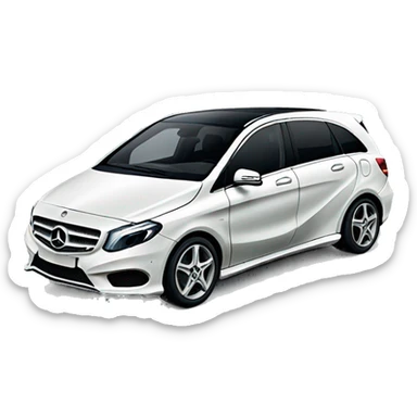 Mercedes classe b sticker