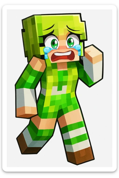 Extract every character from the picture. character including the clothes and accessories they are wearing, and place on a transparent background. Keep the original style and appearance exactly the same. and separately give me the each character picture. There is 3 character in this image. there is two dog

 sticker