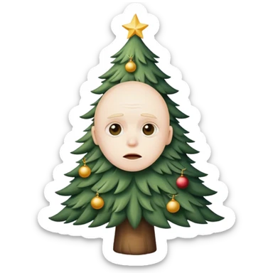 Insomnia cristmas tree sticker