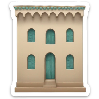 building marocain  sticker