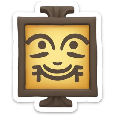 buddhist swastika sticker