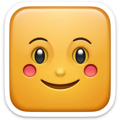 “I’d like to create an emoji similar to this one: a square blue background with the text ‘KR’ in white. Please keep the ‘KR’ lettering exactly the same and only apply it to a blue square emoji style.” sticker