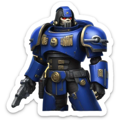 warhammer 40k ultramarine sticker