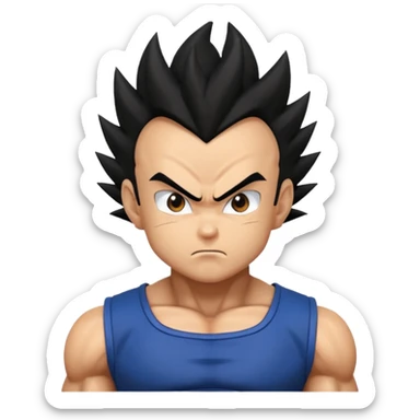 vegeta sticker