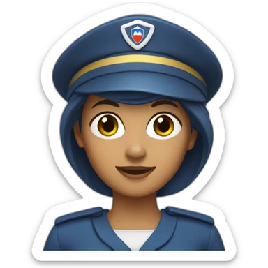 pat patrouille woman sticker