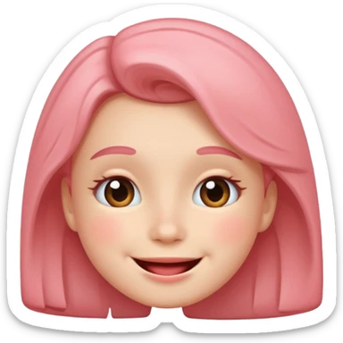 A person falling in love emoji sticker