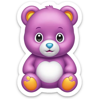 Care bear stare sticker