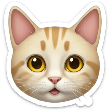 cat-wondering sticker