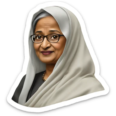 Sheikh hasina sticker
