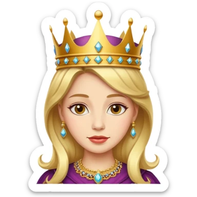 Mujer reina sticker