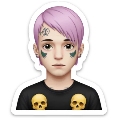 Lil peep sticker