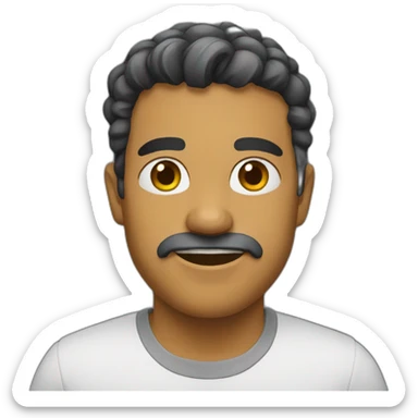 braço forte sticker