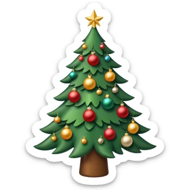 arbolito de navidad sticker