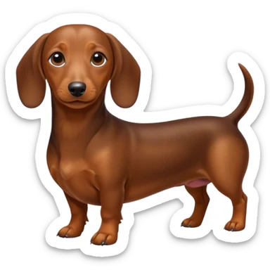 dachshund sticker