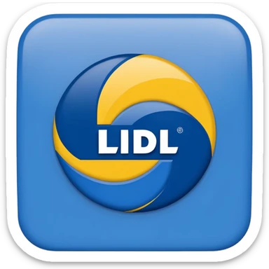 Lidl logo sticker