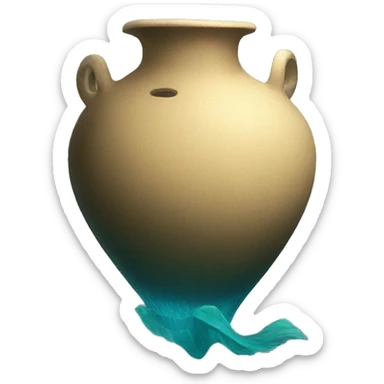 an amphora underwater sticker