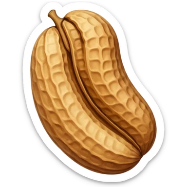 a Peanut emoji sticker