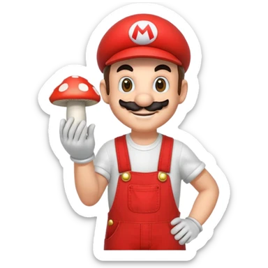 mario mario sticker