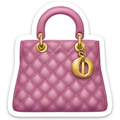 dior bag sticker