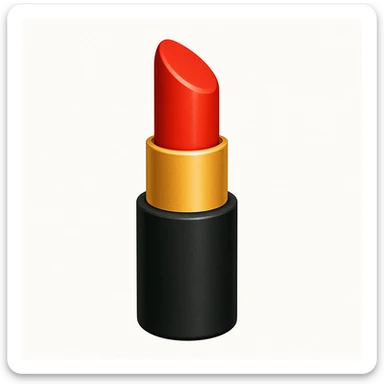 lipstick emoji sticker