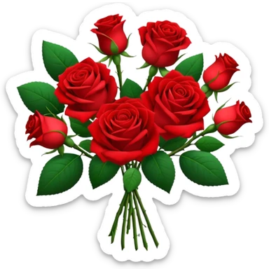 Flowers of love and sexiness  sticker