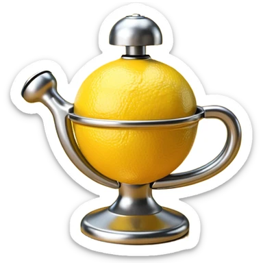 A ball filled file ai tools logo o top os a lemon squeezer sticker