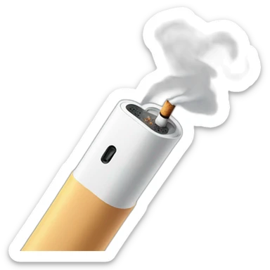 IQOS smoking sticker