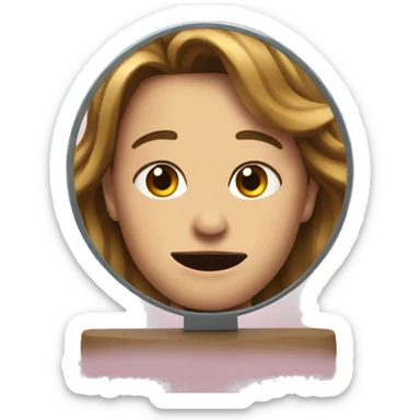 Miror selife  sticker