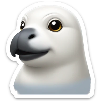 Foca blanca  sticker