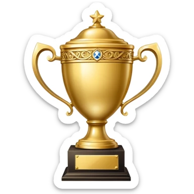 trophy champions league sticker