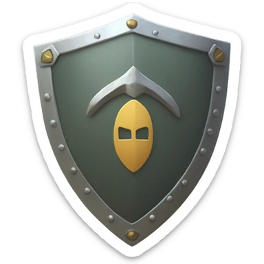 ghibli style shield sticker