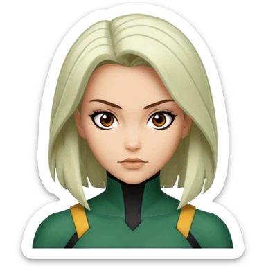 rogue x-men evolution sticker