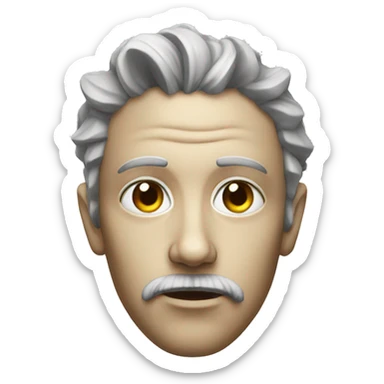 Dystopian Junkie Head sticker