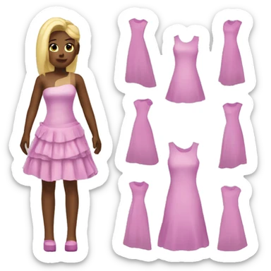 Dress to impress roblox sticker