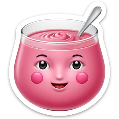 salsa rosado claro sticker