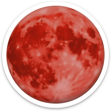 make a make a red moon emoji red moon emoji sticker