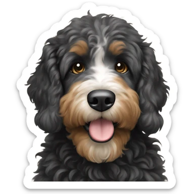 purdue Bernedoodle sticker