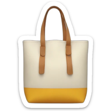 Tote bag sticker