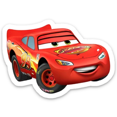 lightning Mcqueen sticker