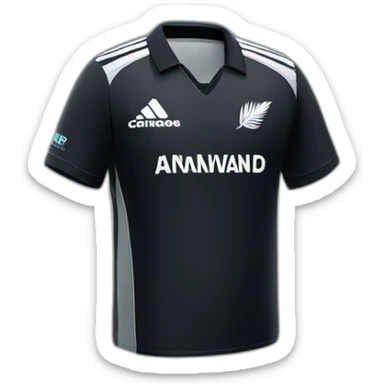 new zealand cricket jersey sticker