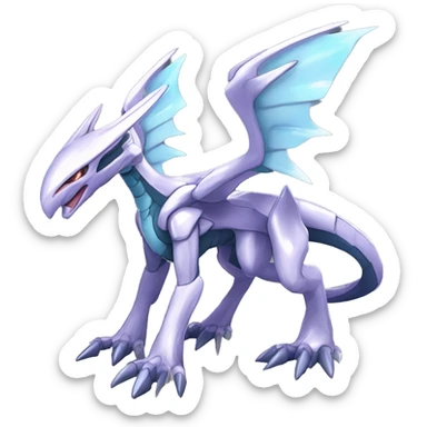  Cool Cute Edgy Shiny Godly Ethereal Digimon-Genesect-Dialga-Reptile full body sticker
